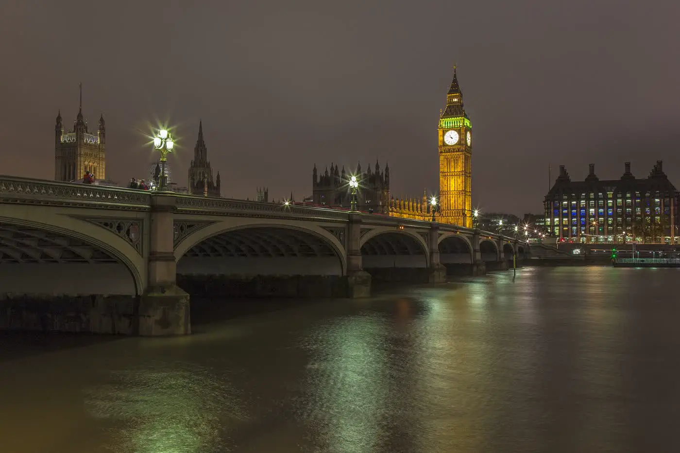 Big Ben and Westminster in Central London